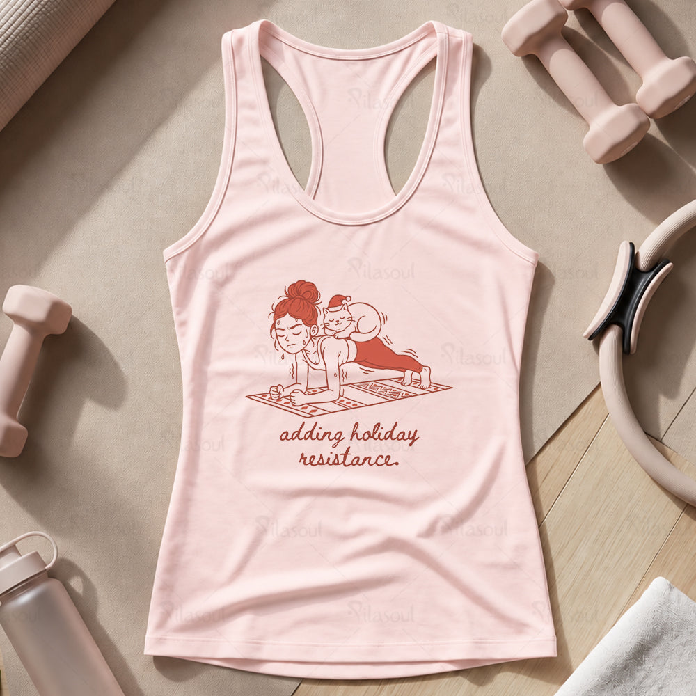 Adding Holiday Resistance Tank Top