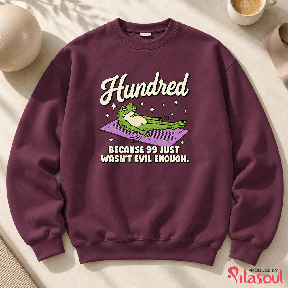 Just a Pilates Goose Sweatshirt