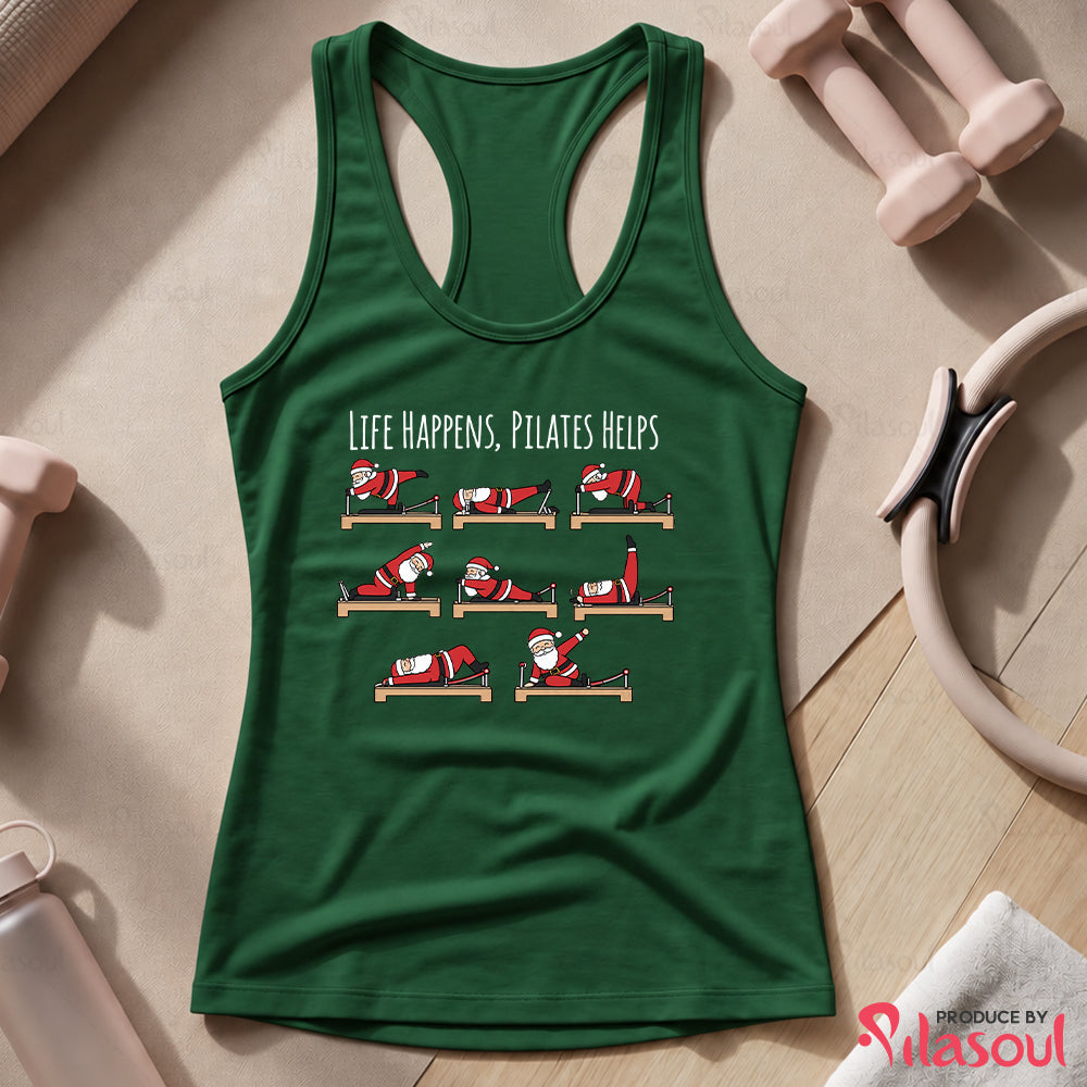 Life Happens, Pilates Helps Tank Top