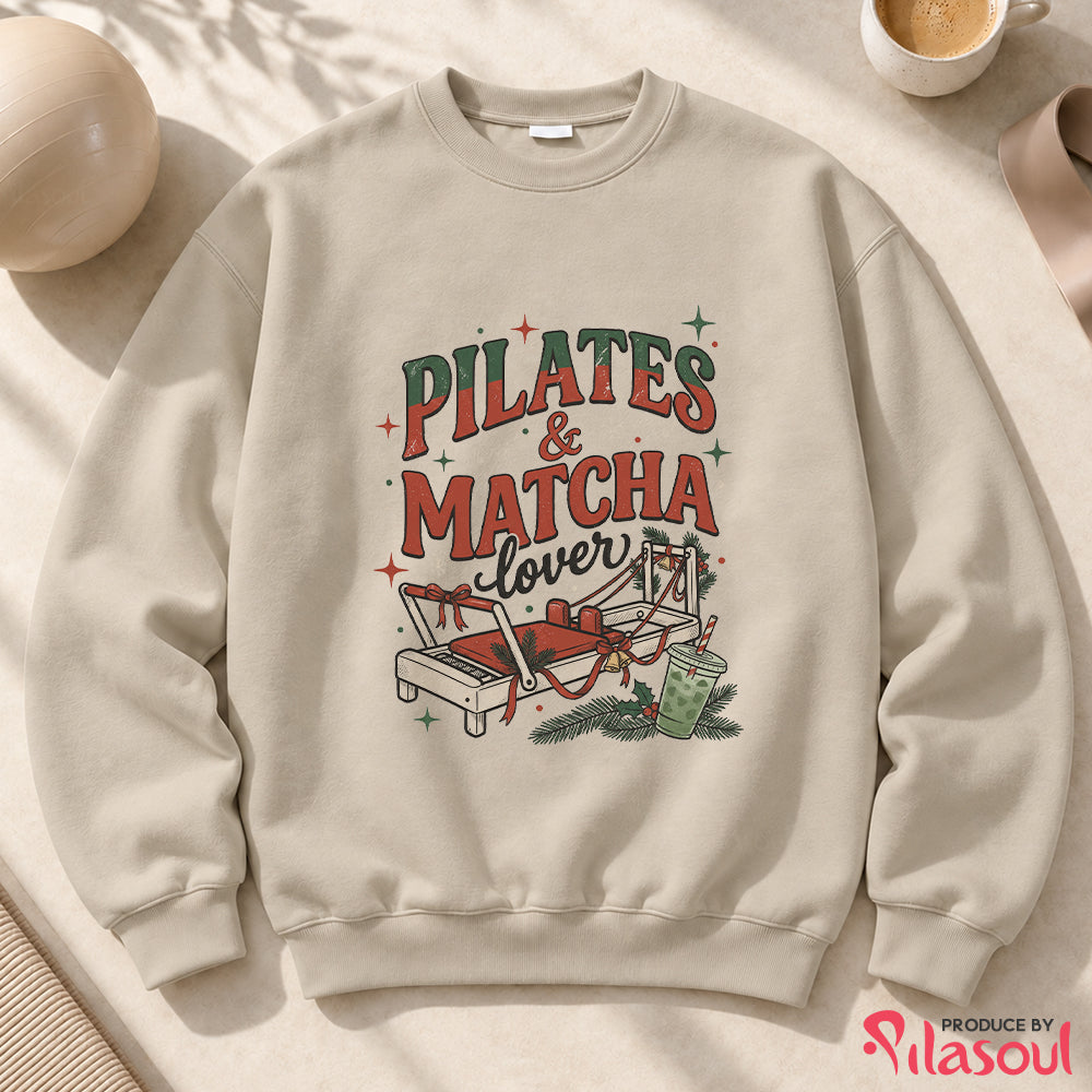 Pilates & Matcha Lover Sweatshirt