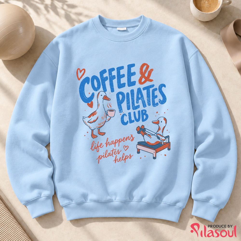 Coffee & Pilates Club Sweatshirt
