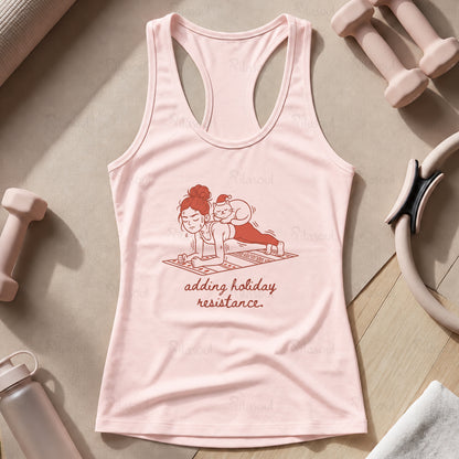 Adding Holiday Resistance Tank Top