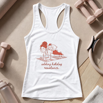 Adding Holiday Resistance Tank Top