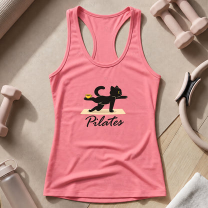 Cat Pilates Tank Top