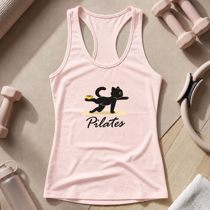 Cat Pilates Tank Top