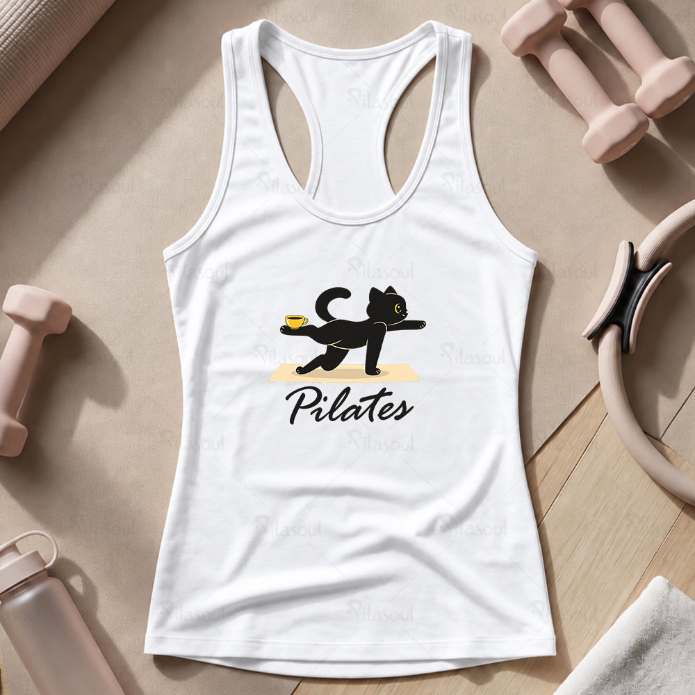 Cat Pilates Tank Top