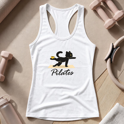 Cat Pilates Tank Top