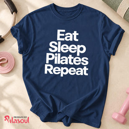 Eat Sleap Pilates Rapeat Shirt