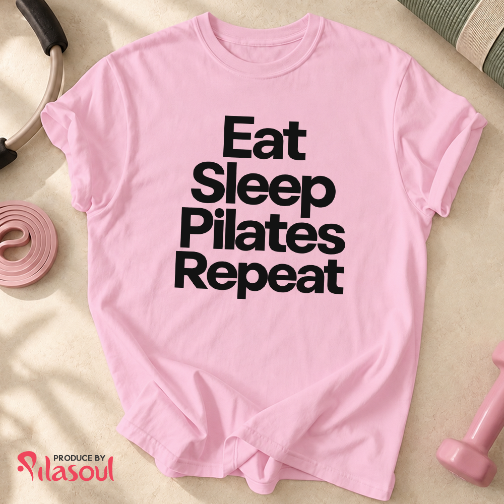 Eat Sleap Pilates Rapeat Shirt
