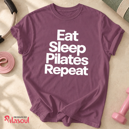 Eat Sleap Pilates Rapeat Shirt