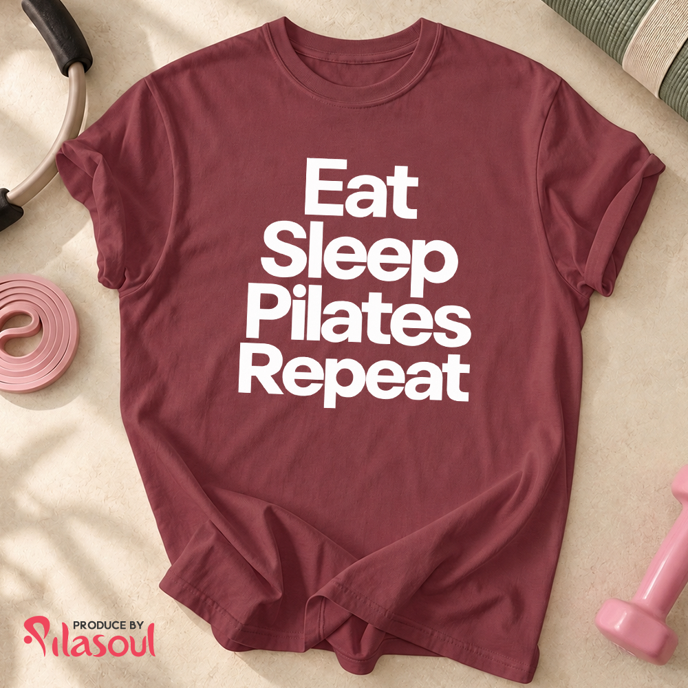 Eat Sleap Pilates Rapeat Shirt
