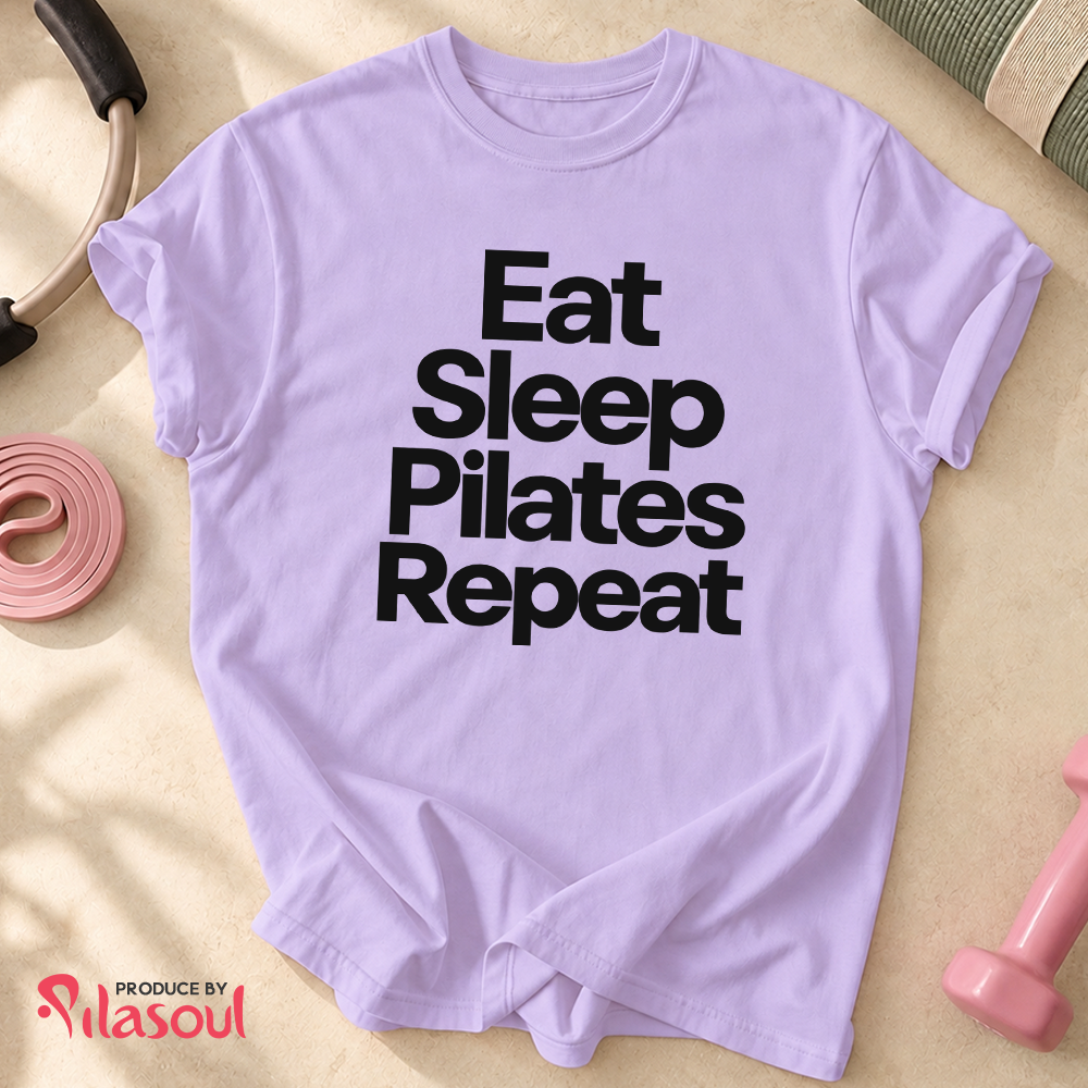 Eat Sleap Pilates Rapeat Shirt