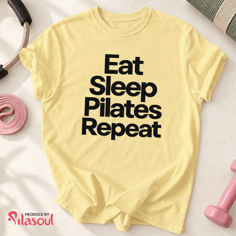 Eat Sleap Pilates Rapeat Shirt
