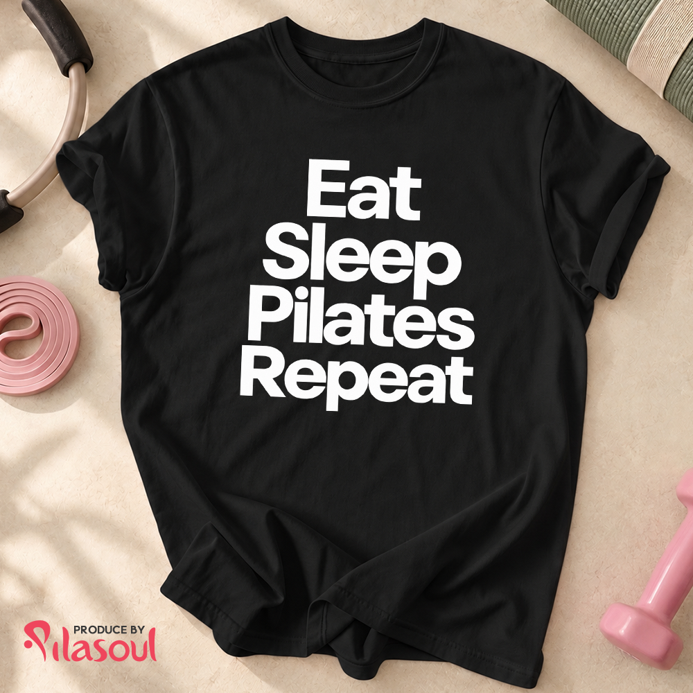 Eat Sleap Pilates Rapeat Shirt