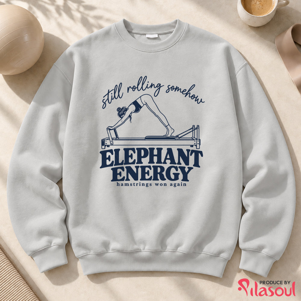 Elephant Enegry Pilates Sweatshirt