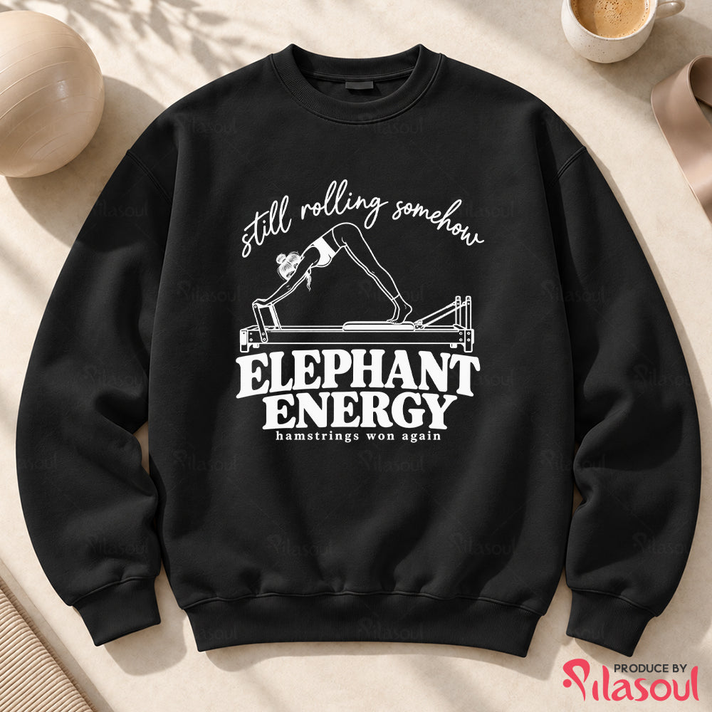 Elephant Enegry Pilates Sweatshirt