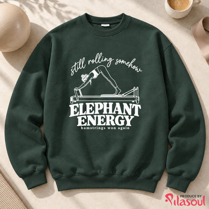 Elephant Enegry Pilates Sweatshirt