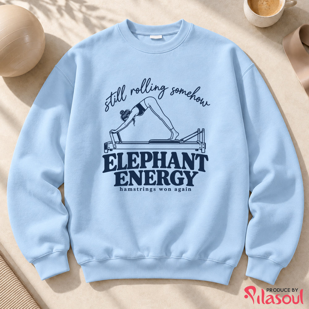 Elephant Enegry Pilates Sweatshirt