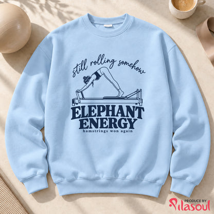 Elephant Enegry Pilates Sweatshirt