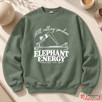 Elephant Enegry Pilates Sweatshirt