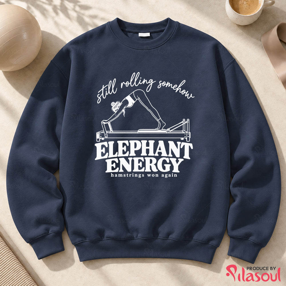 Elephant Enegry Pilates Sweatshirt