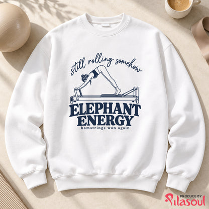 Elephant Enegry Pilates Sweatshirt