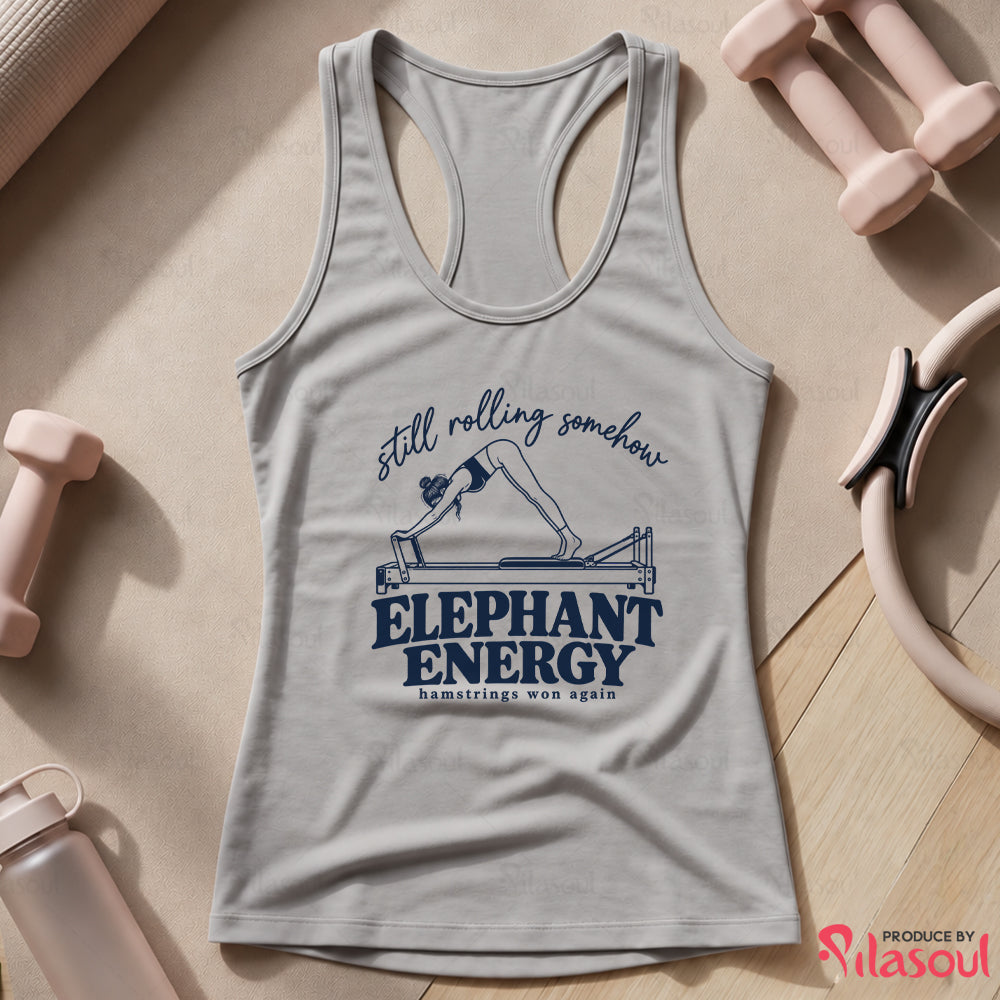 Elephant Enegry Pilates Tank Top