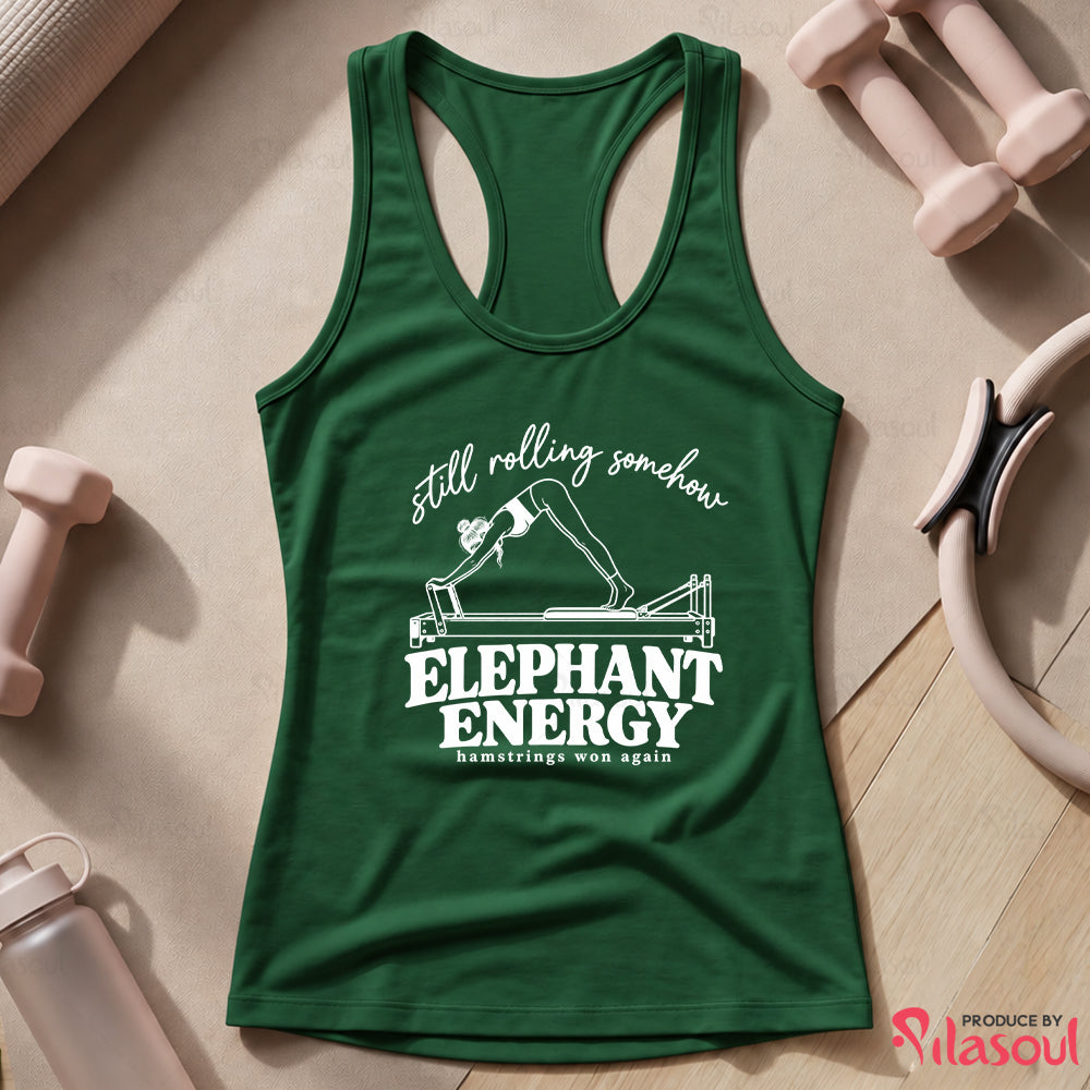 Elephant Enegry Pilates Tank Top