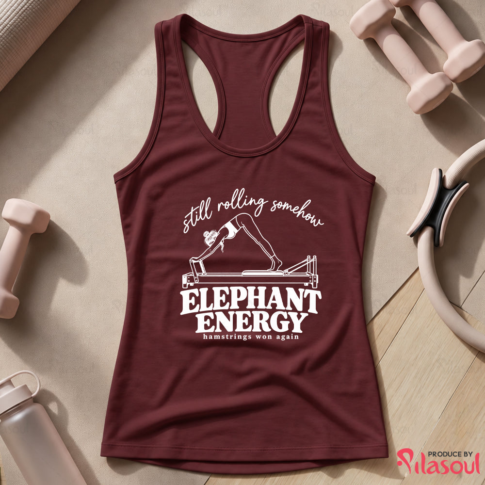 Elephant Enegry Pilates Tank Top
