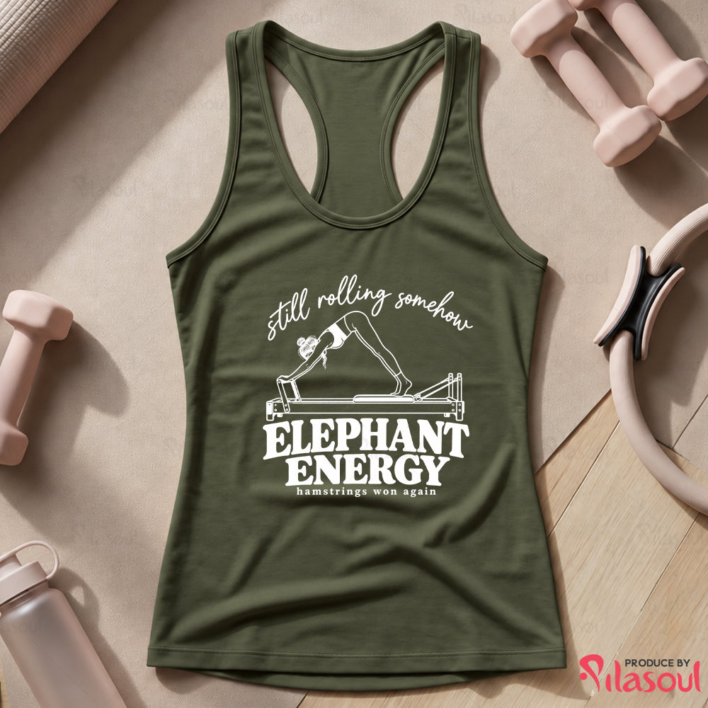 Elephant Enegry Pilates Tank Top