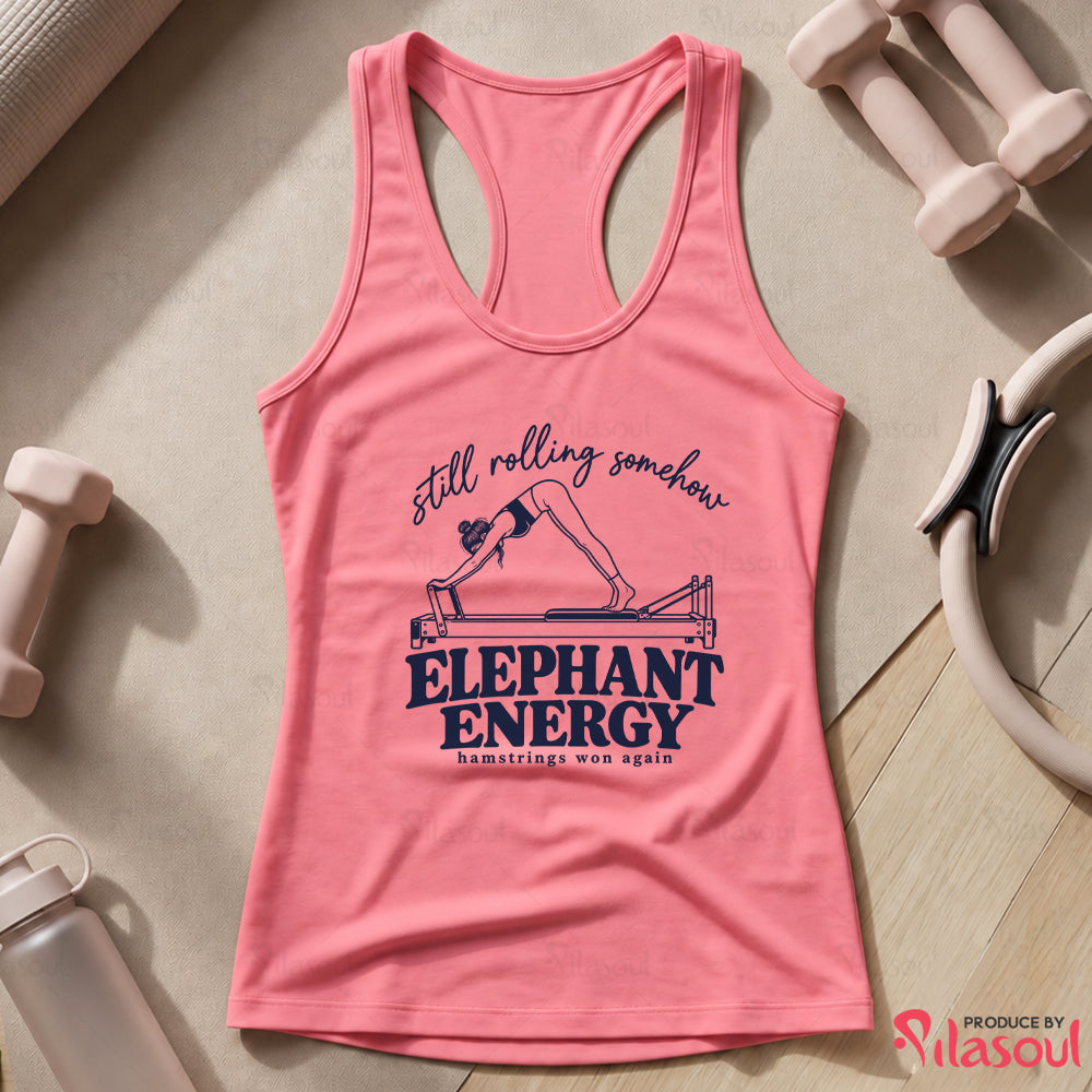 Elephant Enegry Pilates Tank Top