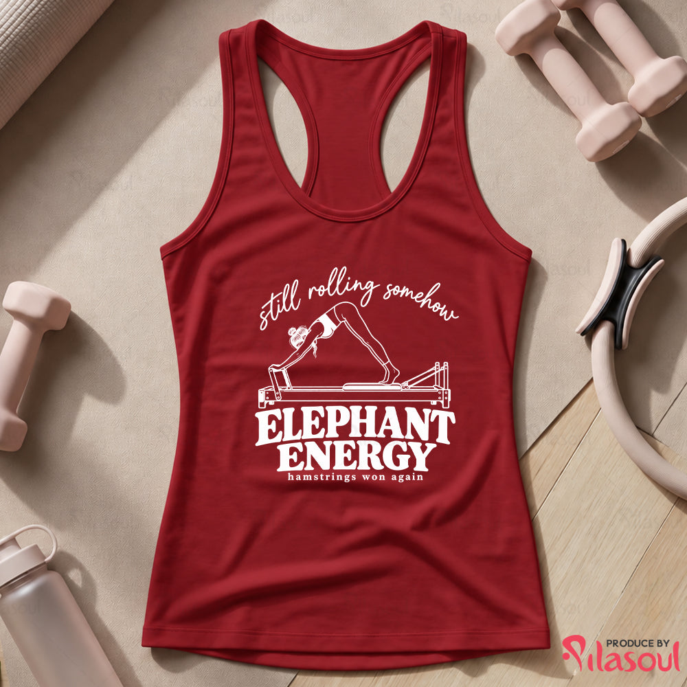 Elephant Enegry Pilates Tank Top