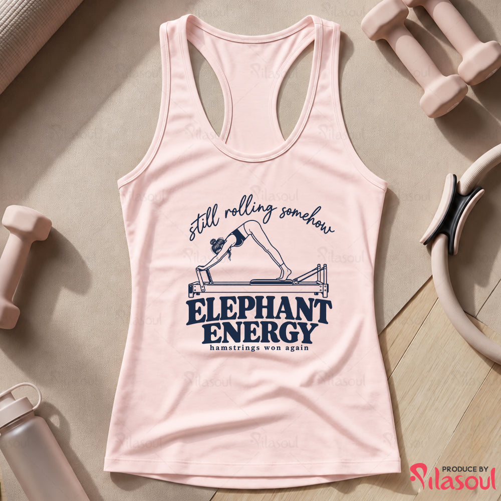 Elephant Enegry Pilates Tank Top
