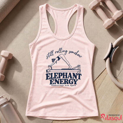 Elephant Enegry Pilates Tank Top