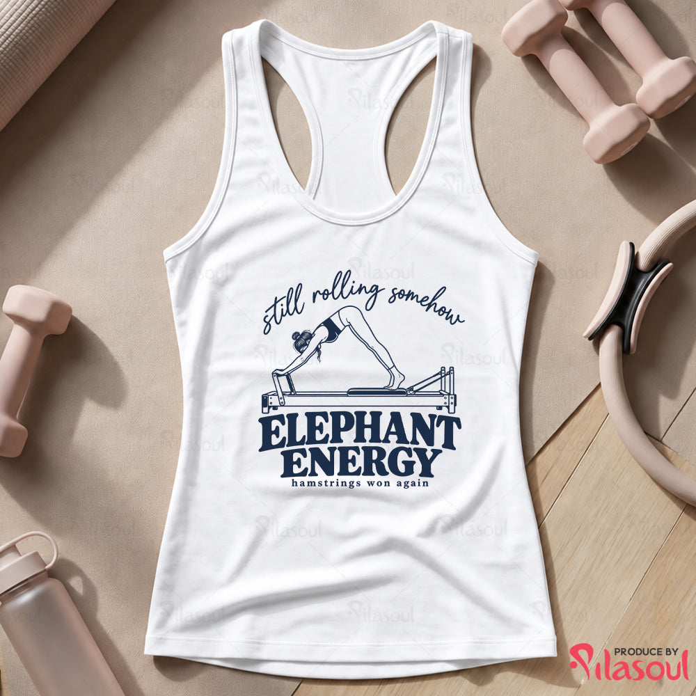 Elephant Enegry Pilates Tank Top