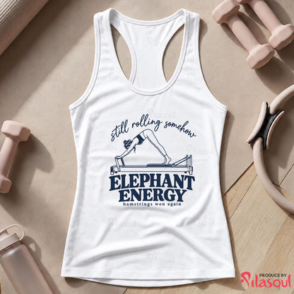 Elephant Enegry Pilates Tank Top