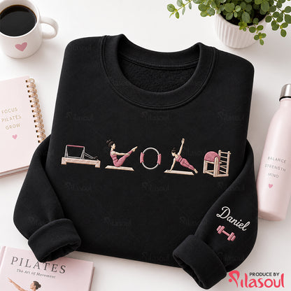 Pilates Embroiered Personalized