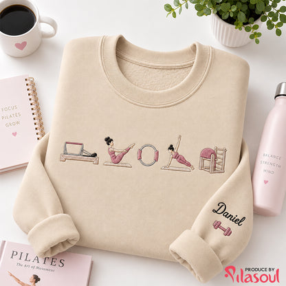Pilates Embroiered Personalized