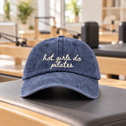 Hot Girl Do Pilates - Embroidered Cap