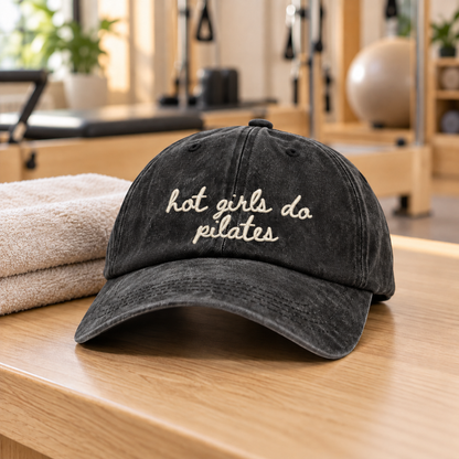 Hot Girl Do Pilates - Embroidered Cap