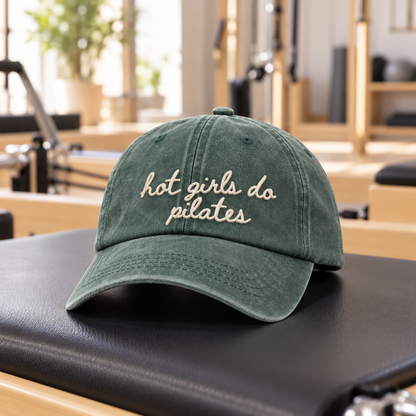 Hot Girl Do Pilates - Embroidered Cap