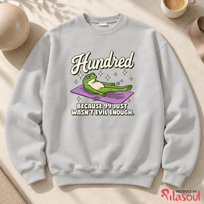 Just a Pilates Goose Sweatshirt
