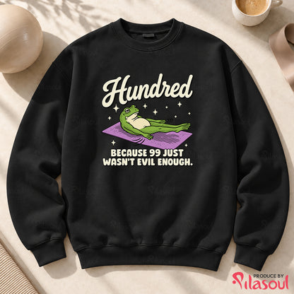 Just a Pilates Goose Sweatshirt