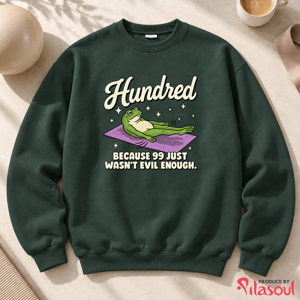 Just a Pilates Goose Sweatshirt