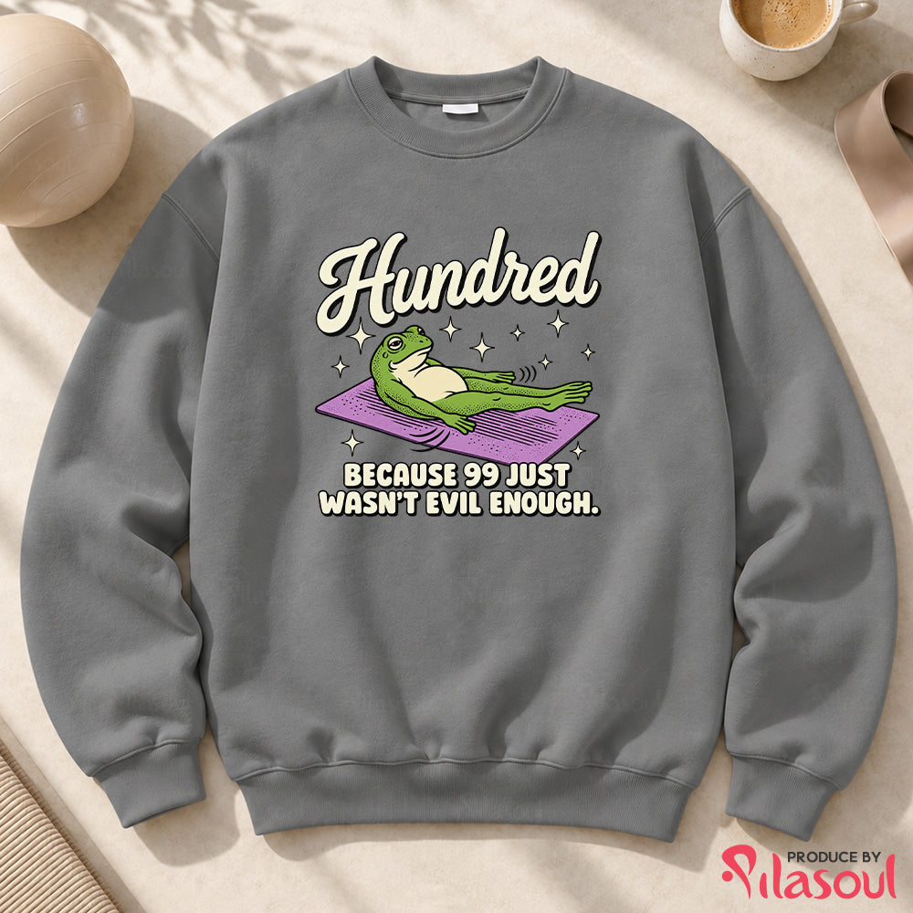 Just a Pilates Goose Sweatshirt
