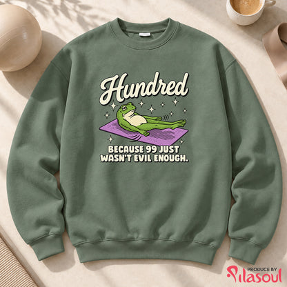 Just a Pilates Goose Sweatshirt