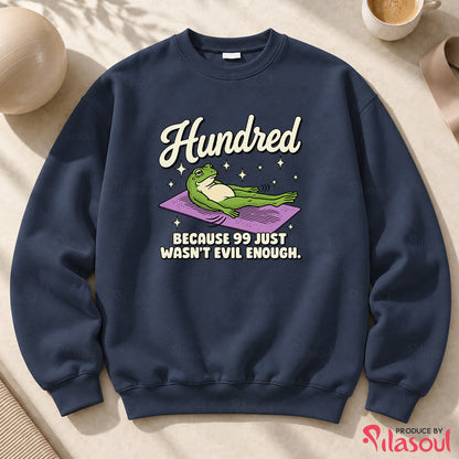 Just a Pilates Goose Sweatshirt