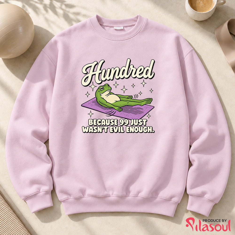 Just a Pilates Goose Sweatshirt