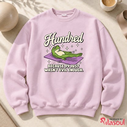 Just a Pilates Goose Sweatshirt