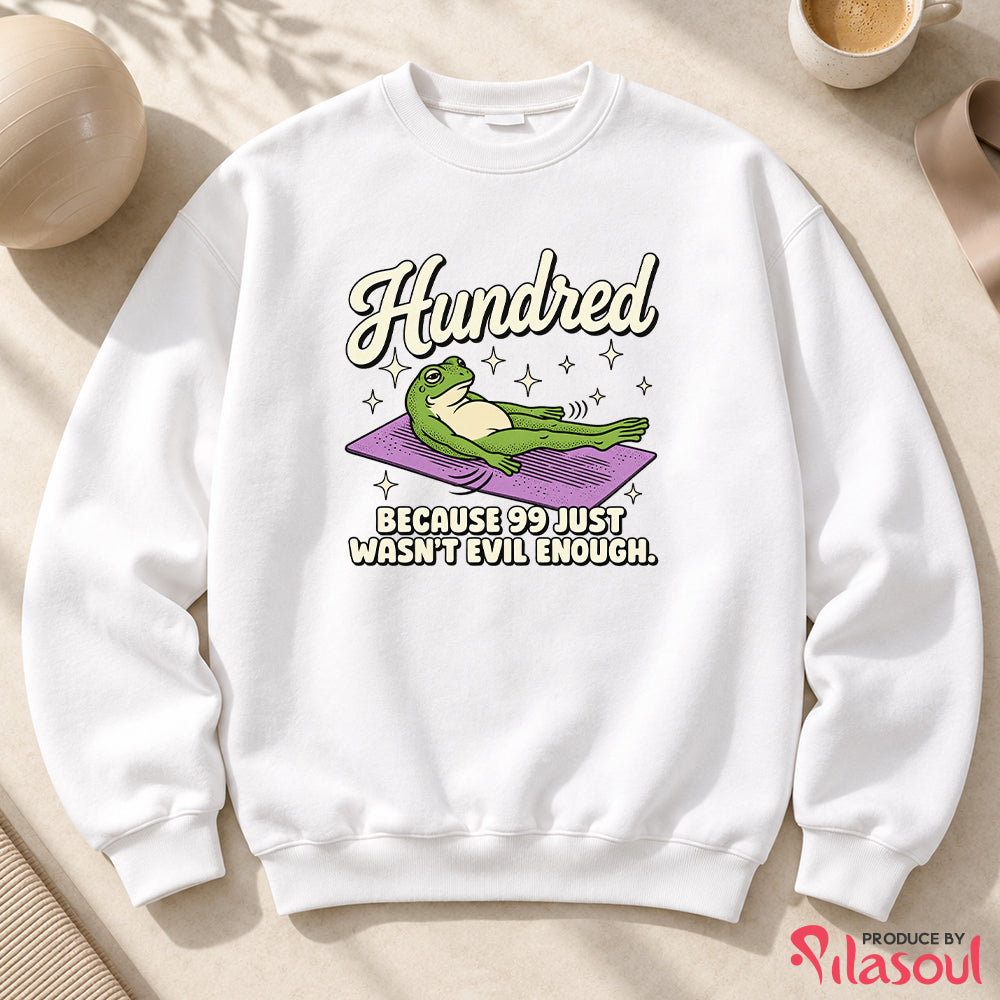 Just a Pilates Goose Sweatshirt
